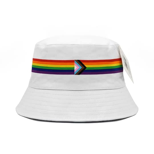 Pride Progress Flag Adult Bucket Hat by Celebrate It™